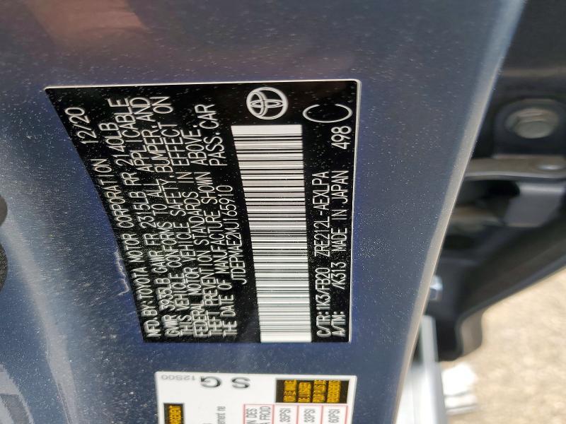 2021 Toyota Corolla le