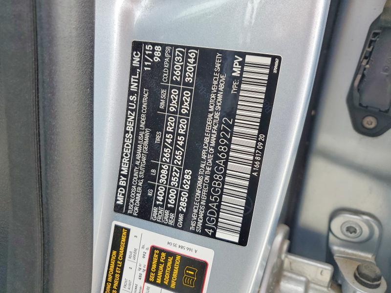 2016 Mercedes-Benz Gle 400 4matic