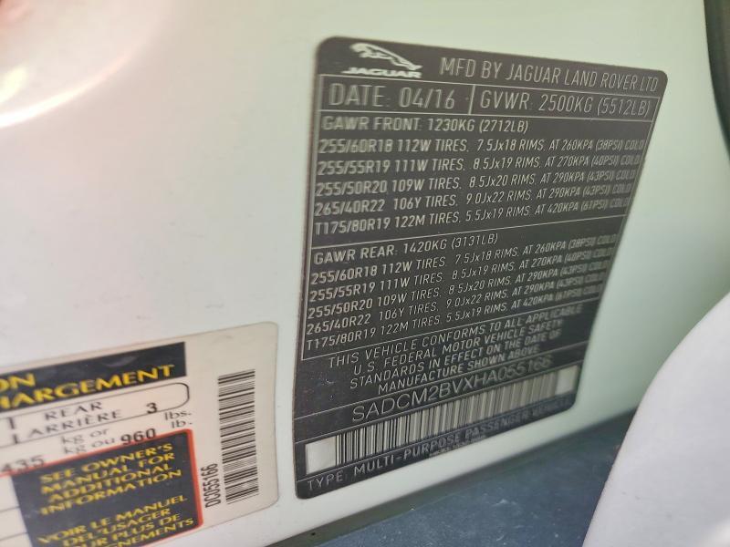 2017 Jaguar F-pace s