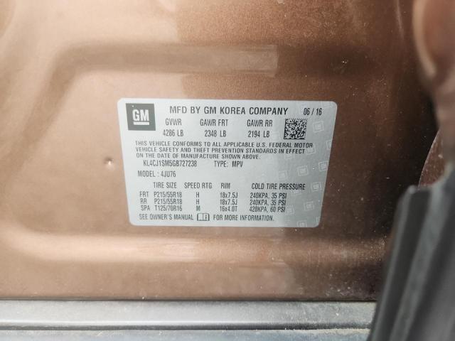 2016 Buick Encore Sport Touring