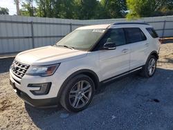 Ford salvage cars for sale: 2017 Ford Explorer xlt