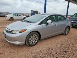 Honda Civic lx salvage cars for sale: 2012 Honda Civic lx