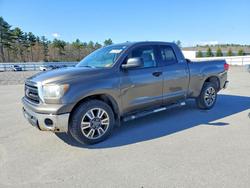 Salvage trucks for sale at Windham, ME auction: 2010 Toyota Tundra Double Cab SR5