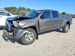 Salvage trucks for sale at Mendon, MA auction: 2009 Toyota Tacoma Double Cab Long BED