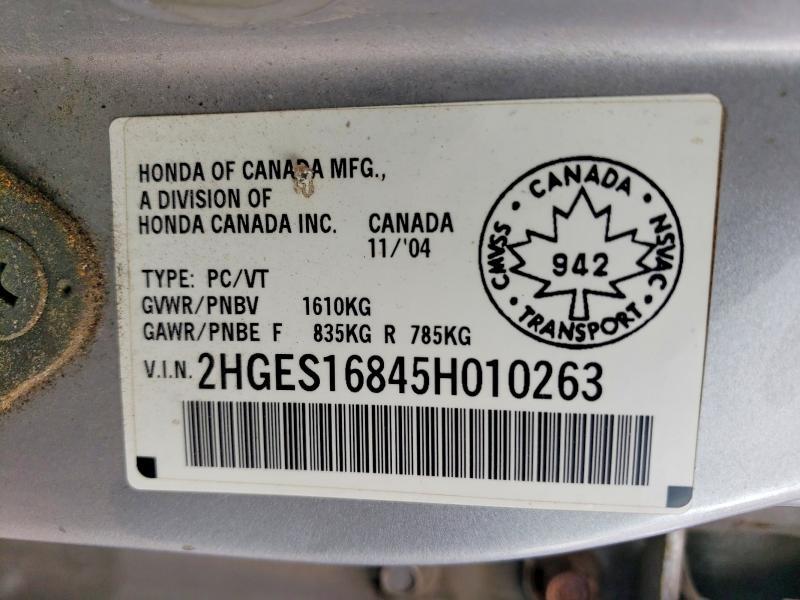 2005 Honda Civic ex