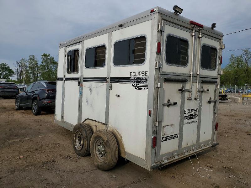 2009 Eclipse PSE Aluminium 2H Stdr DLX Horse Trailer