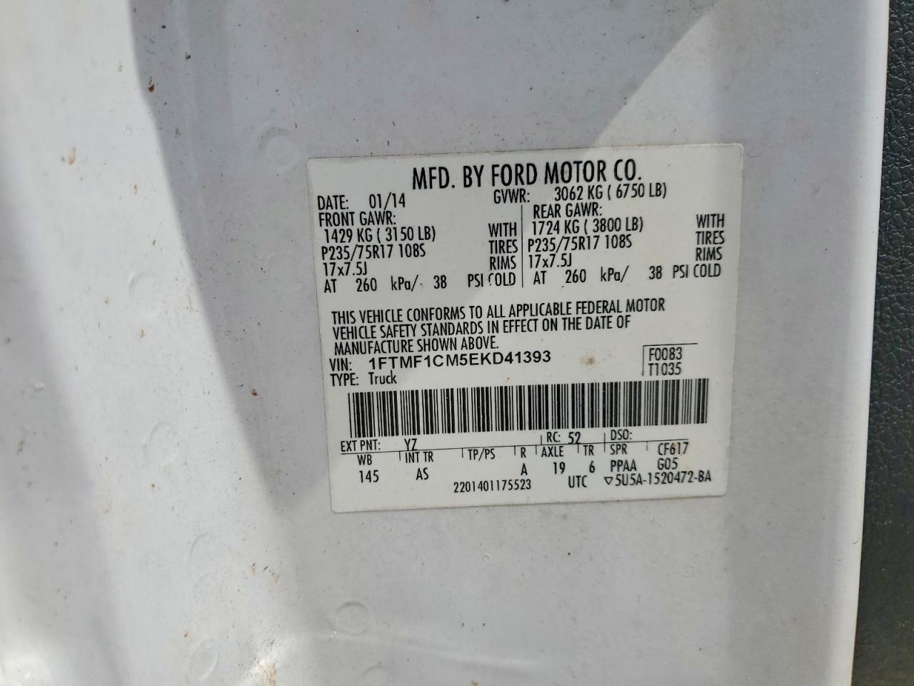 2014 Ford F150