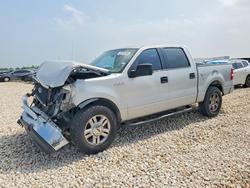 Salvage trucks for sale at Taylor, TX auction: 2005 Ford F150 Supercrew