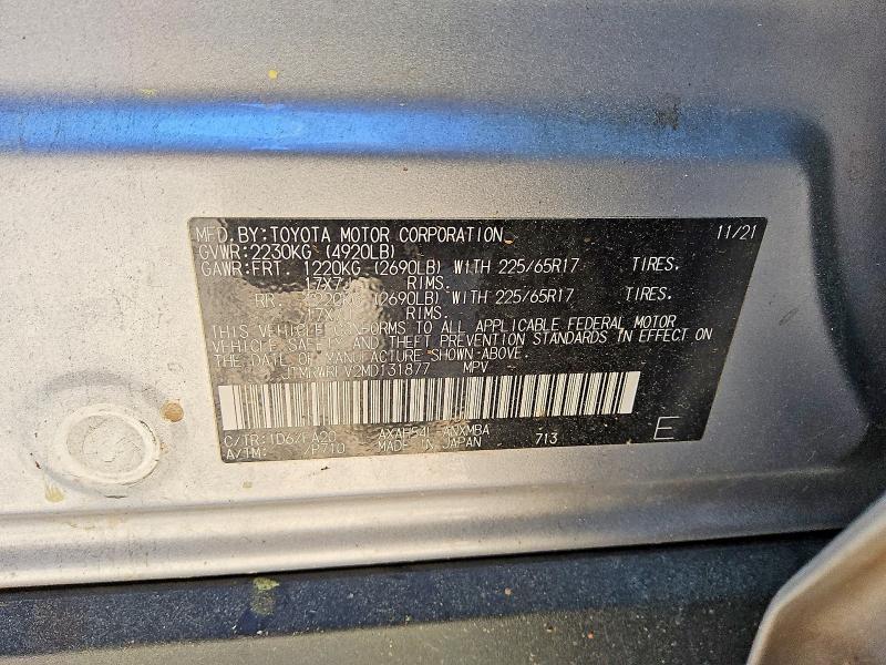 2021 Toyota Rav4 xle