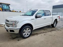 Ford salvage cars for sale: 2019 Ford F150 Lariat
