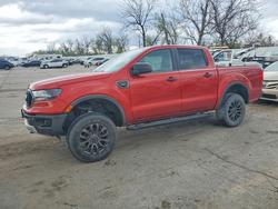 Salvage trucks for sale at Bridgeton, MO auction: 2019 Ford Ranger XL