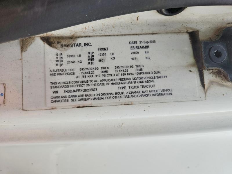 2016 International Lf687 Semi Truck