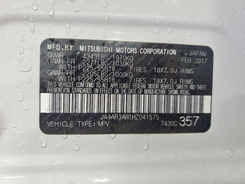 2017 Mitsubishi Outlander Sport es