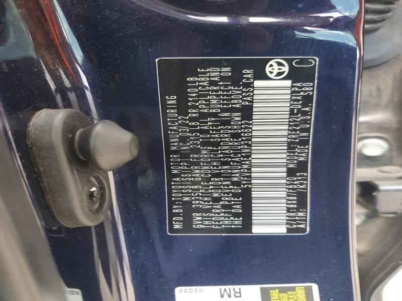 2022 Toyota Corolla le