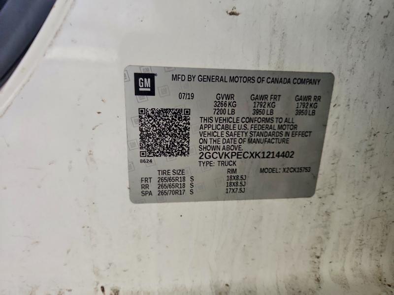 2019 Chevrolet Silverado LD K1500 LT