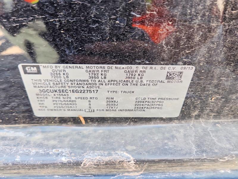 2014 Chevrolet Silverado K1500 LTZ