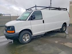Salvage trucks for sale at San Martin, CA auction: 2016 Chev Rolet Express 2500 Cargo Delivery Van