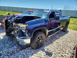 Salvage trucks for sale at Wayland, MI auction: 2022 Chevrolet Silverado K3500 LT