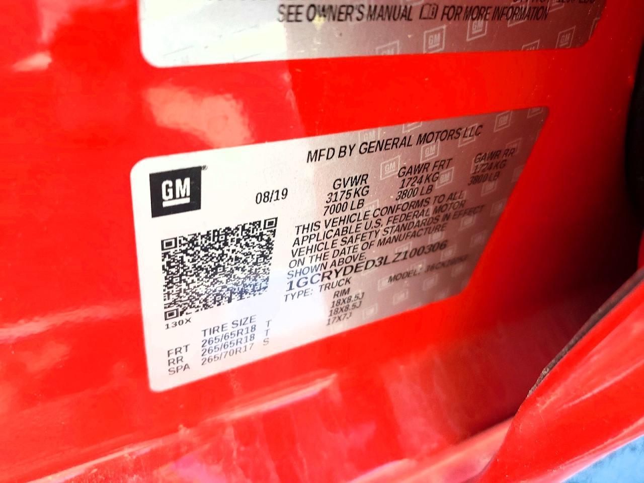 2020 Chevrolet Silverado K1500 LT