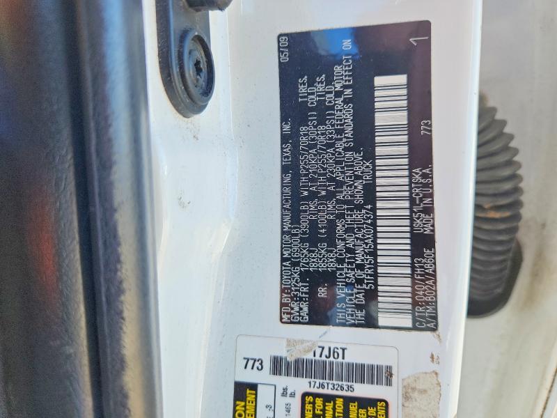 2010 Toyota Tundra Double Cab SR5