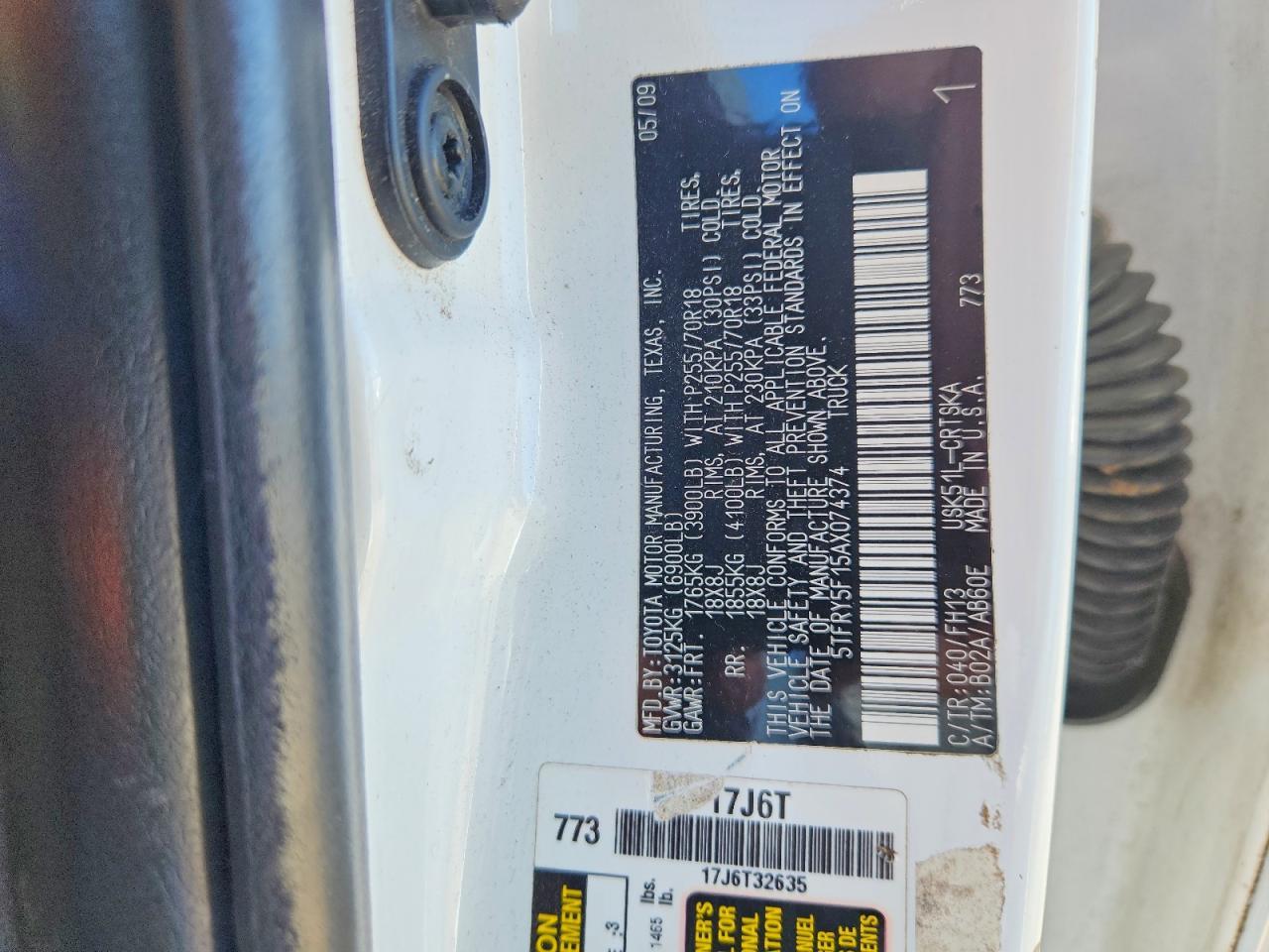 2010 Toyota Tundra Double Cab SR5