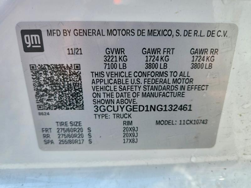 2022 Chevrolet Silverado LTD K1500 LTZ