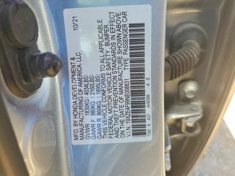 2022 Honda Insight Touring