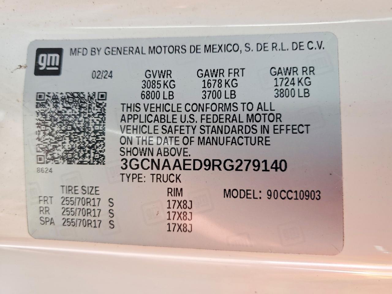 2024 Chevrolet Silverado C1500