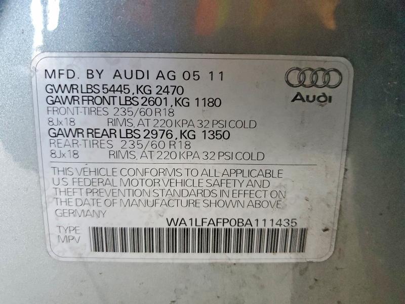 2011 Audi Q5 Premium Plus