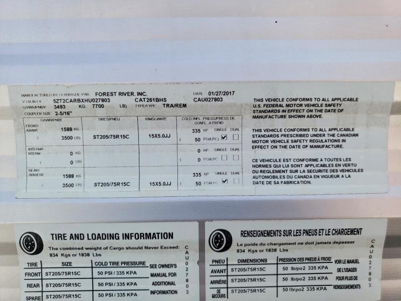 2017 Forest River Catalina