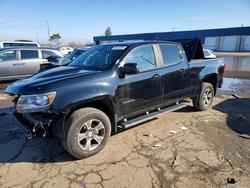 Salvage trucks for sale at Woodhaven, MI auction: 2019 Chevrolet Colorado Z71