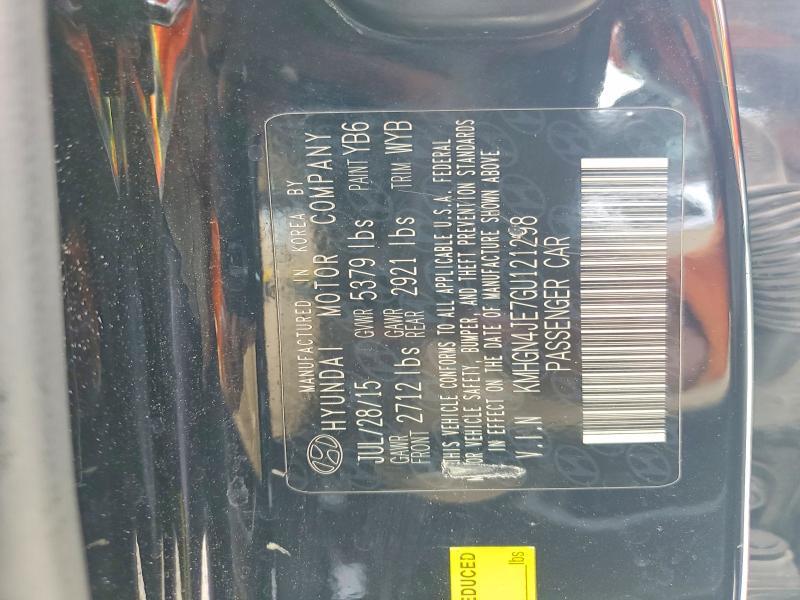 2016 Hyundai Genesis 3.8l