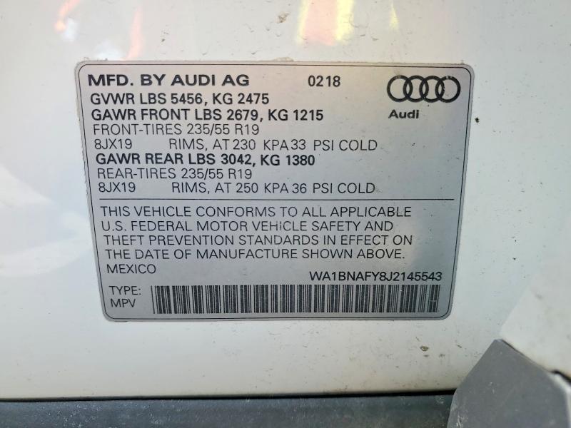 2018 Audi Q5 Premium Plus