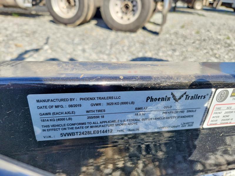 2020 Phoenix Boat Trailer