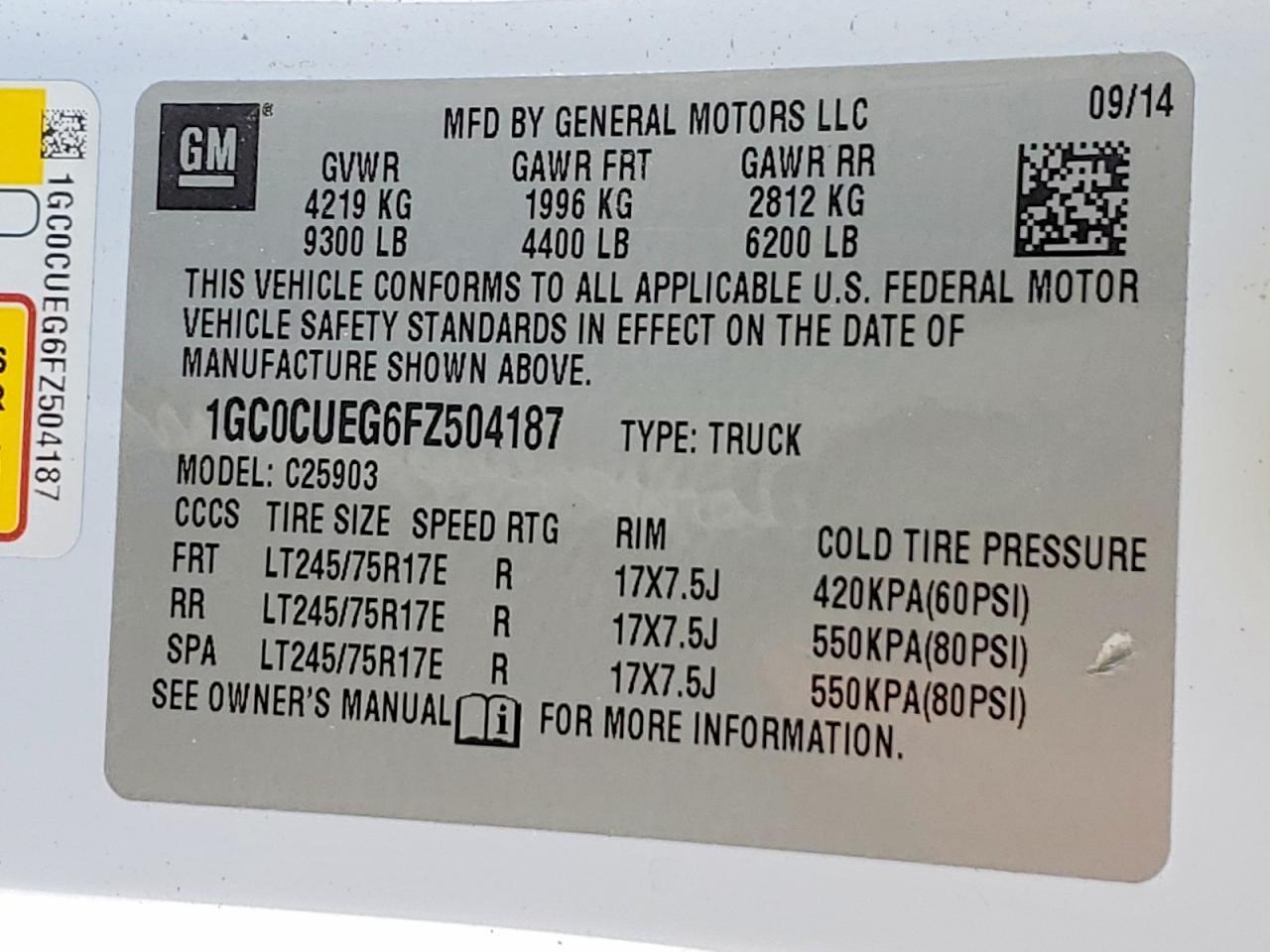 2015 Chevrolet Silverado C2500 Heavy Duty