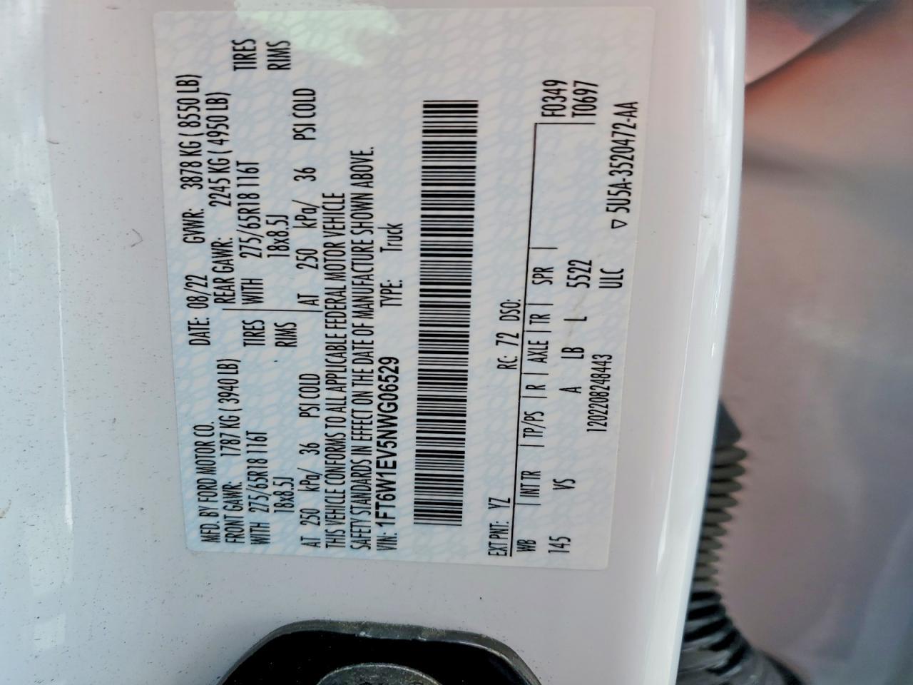 2022 Ford F150 Lightning PRO