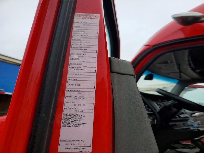 2019 Kenworth Construction T680