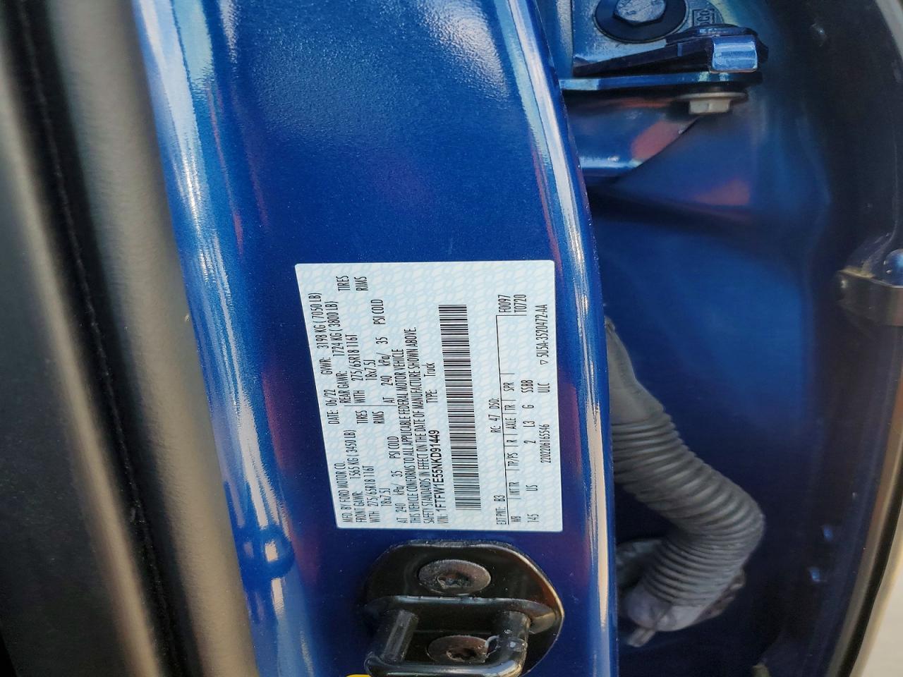 2022 Ford F150 Supercrew
