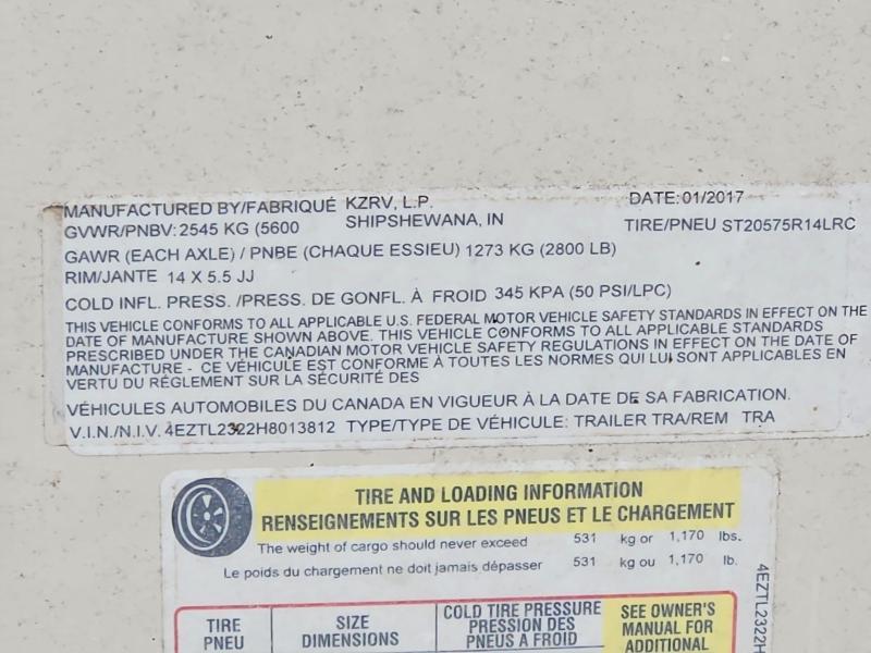 2017 Kz I 2017 kz rv Connect Camper