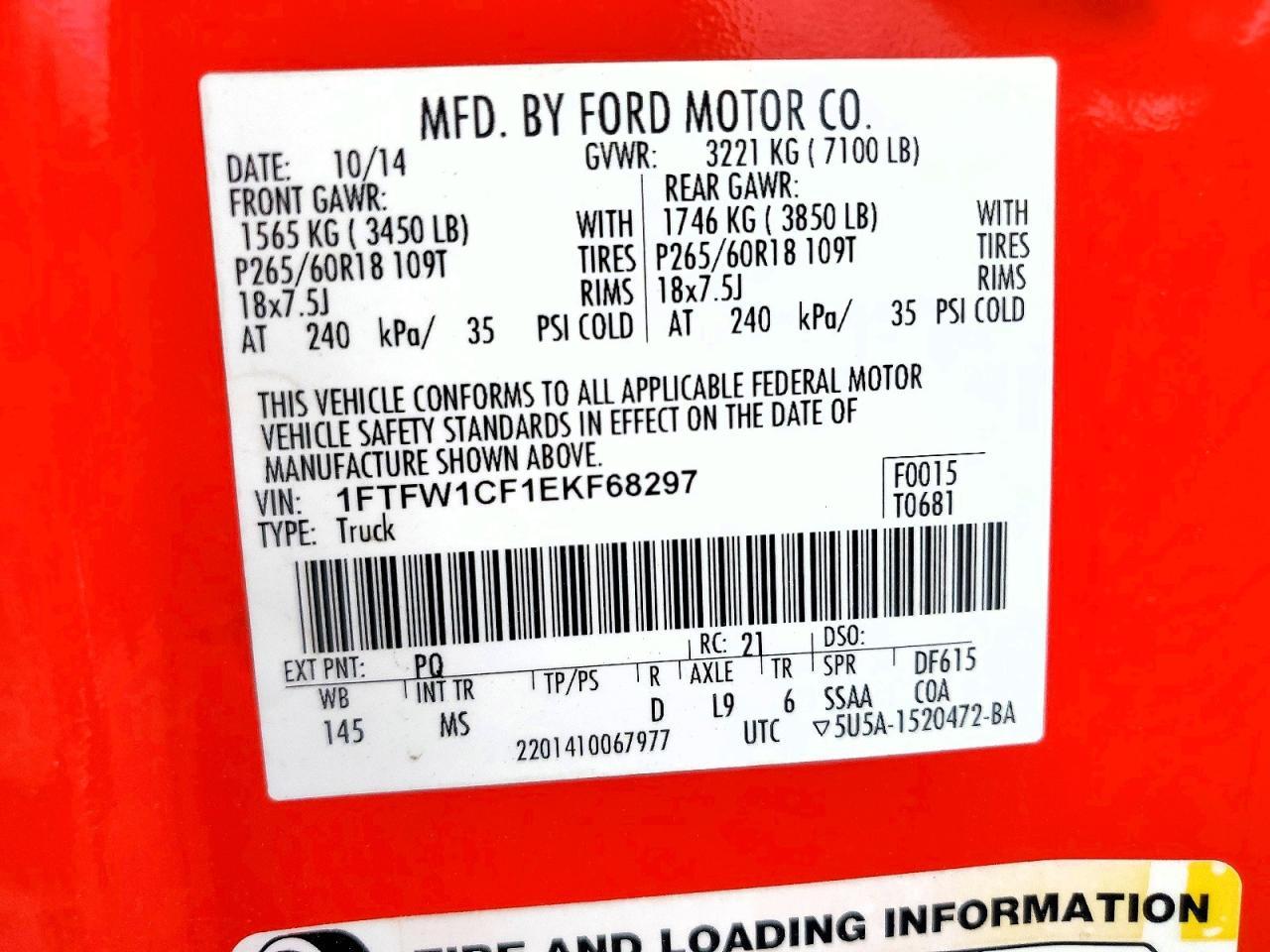 2014 Ford F150 Supercrew