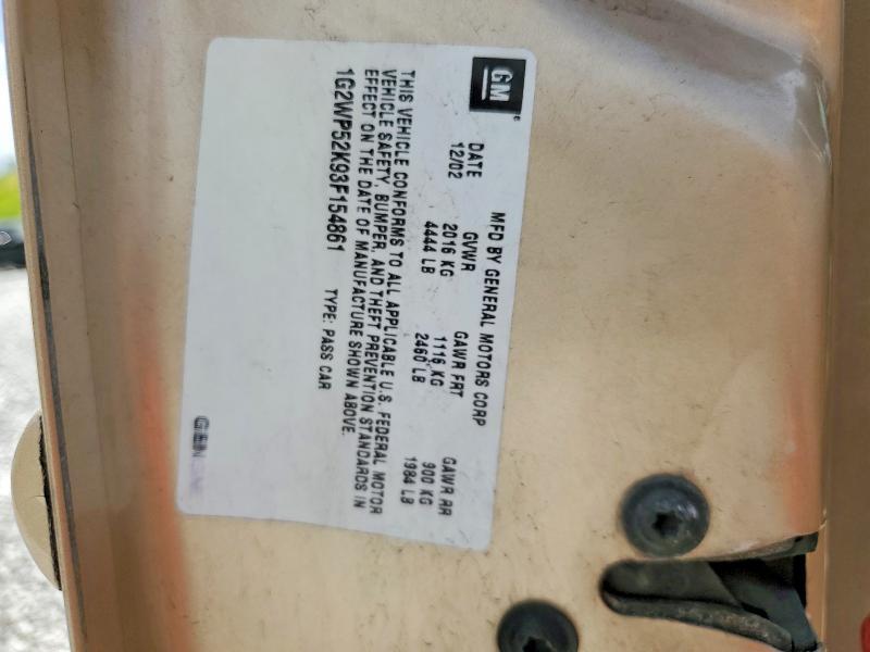 2003 Pontiac Grand Prix gt