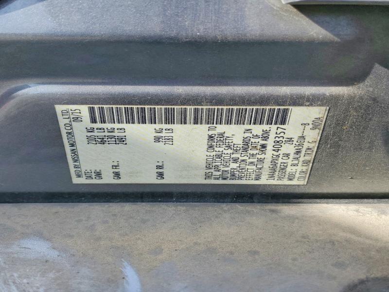 2016 Nissan Maxima Platinum