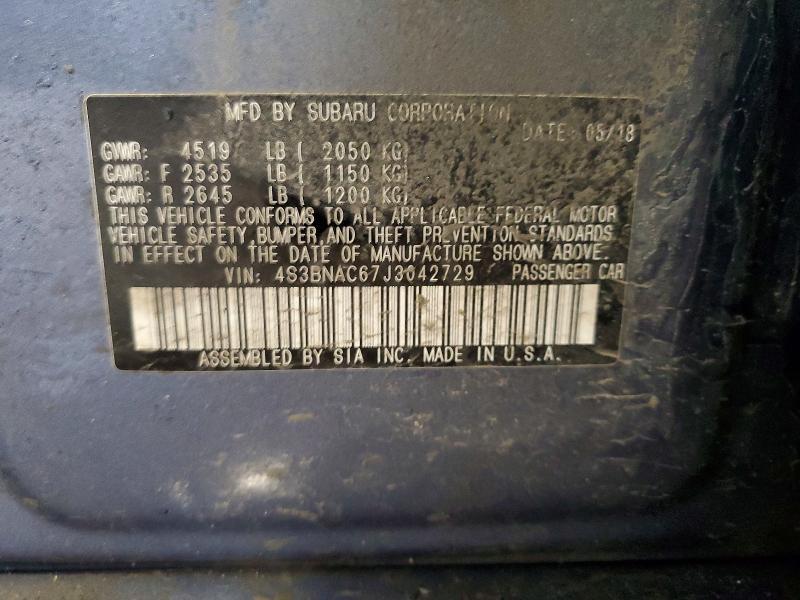 2018 Subaru Legacy 2.5i Premium