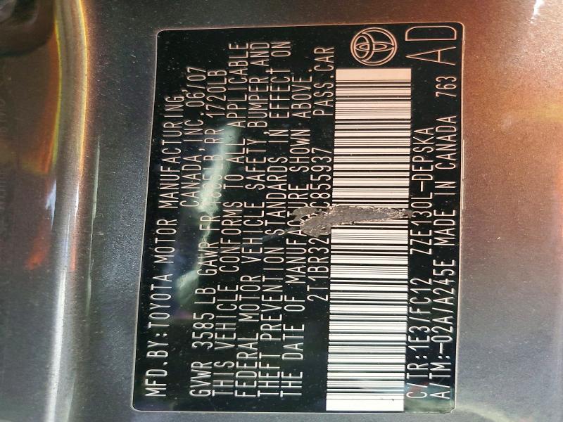 2008 Toyota Corolla s