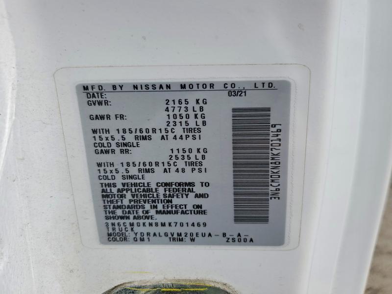 2021 Nissan Nv200 Delivery van