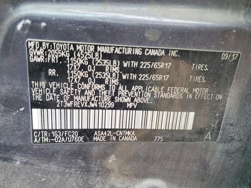 2018 Toyota Rav4 xle