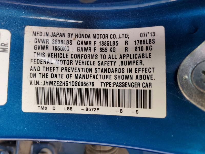 2013 Honda Insight lx