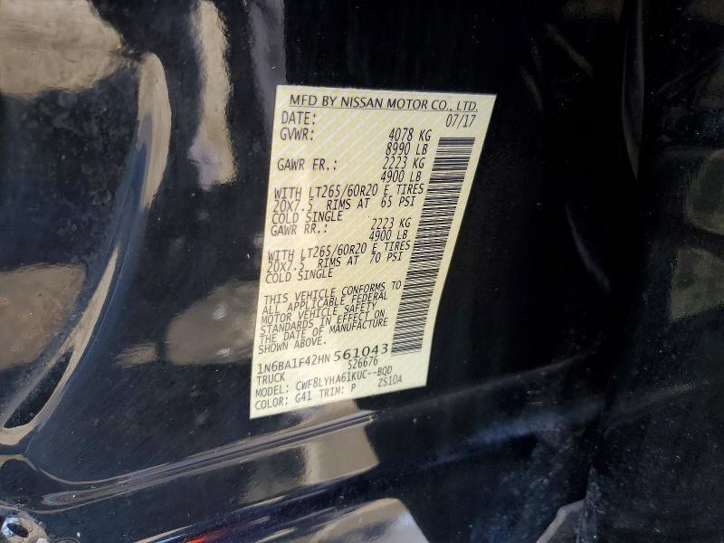 2017 Nissan Titan XD Platinum Reserve