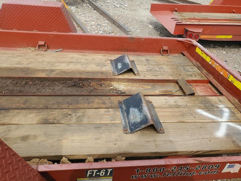 2015 Felling FT-6 T-1 Tilt Deck Equipment Trailer