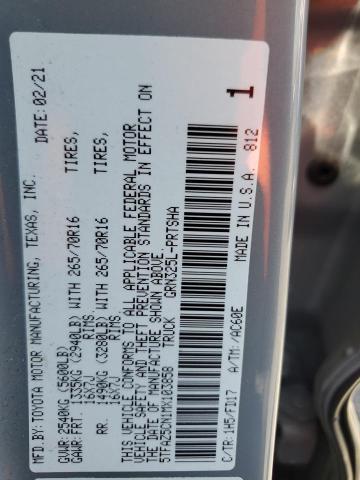 2021 Toyota Tacoma trd Off-road